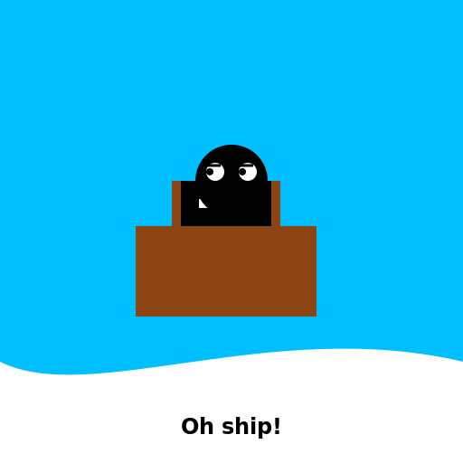 Funny Captain in Rough Seas - DrawGPT