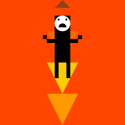 Viking walking out of fire - DrawGPT
