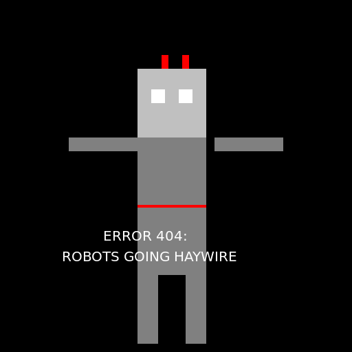 Robots Going Haywire - DrawGPT