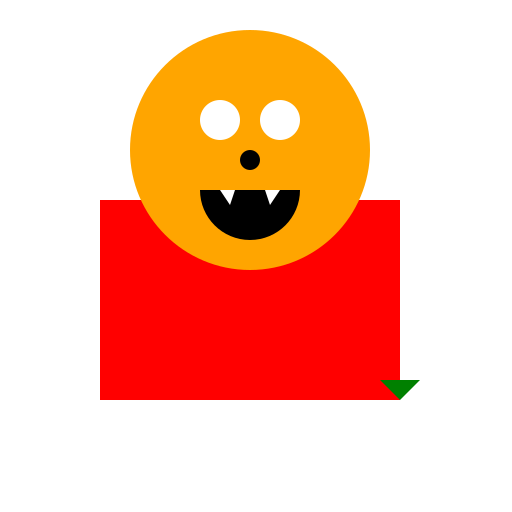 Red Lion Eating Broccoli - DrawGPT