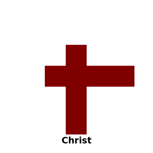 Christian Cross with a Message of Christ - DrawGPT