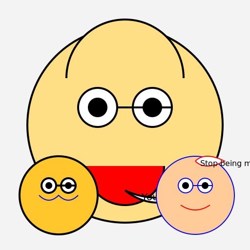 Kyle, Cartman, and Wendy - DrawGPT