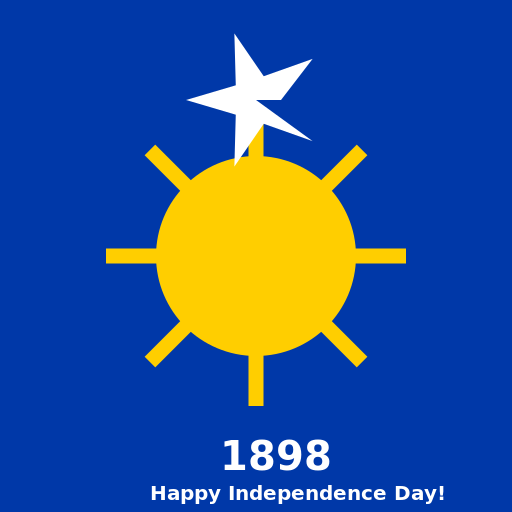 Philippines Independence Day Celebration - DrawGPT