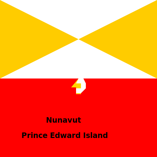 Nunavut vs Prince Edward Island - DrawGPT