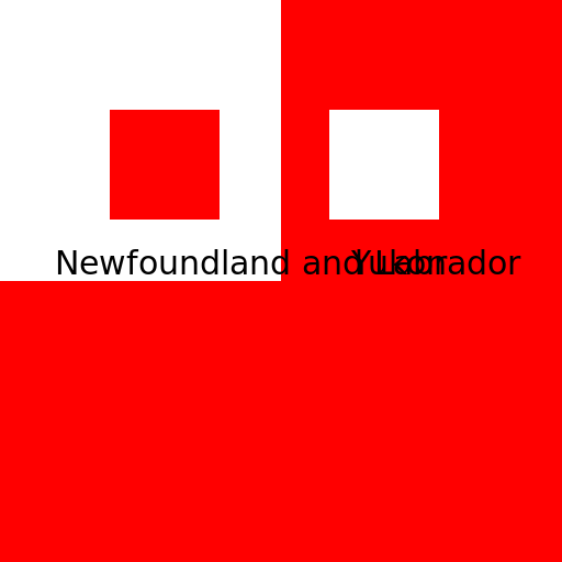 Newfoundland and Labrador vs. Yukon - DrawGPT