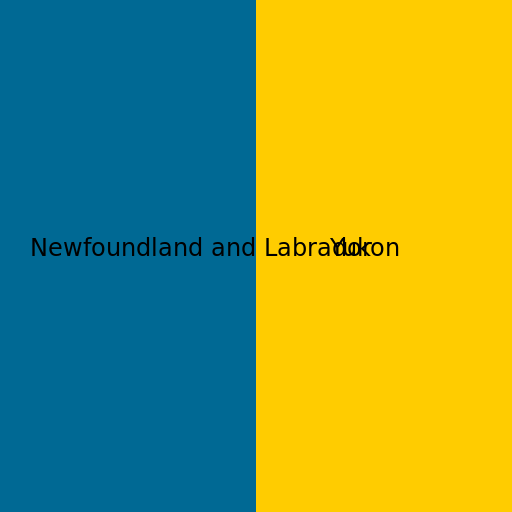 Which Canadian Subdivision Is Younger? Newfoundland and Labrador Or Yukon? - DrawGPT
