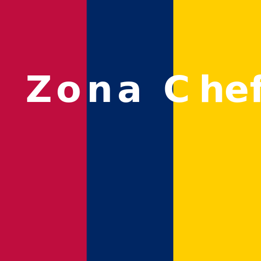 Arizona Chefs with the Arizona flag as the letters - DrawGPT