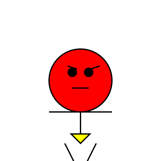 Angry Person Picking Object - DrawGPT