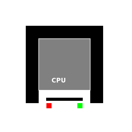 Realistic Draw of a CPU - DrawGPT