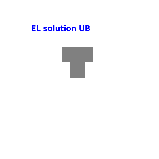 Minimalistisk logo for 'EL solution UB' - DrawGPT