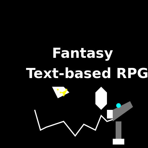 Fantasy Text-based RPG Logo - DrawGPT