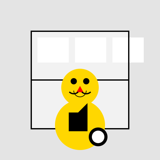 Filipino Journalist with a Megaphone and Magnifying Glass - DrawGPT