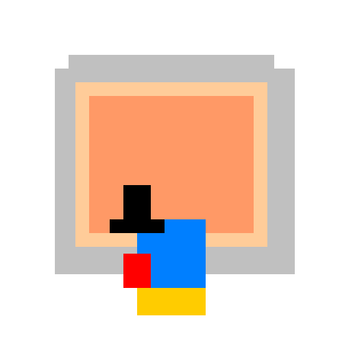 Fat Man in a Library - DrawGPT