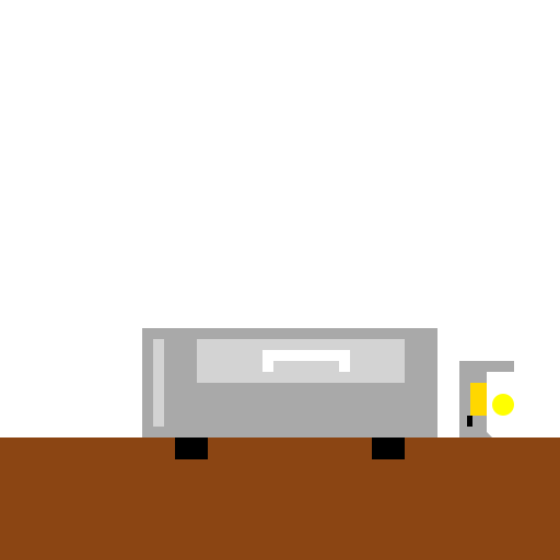 Dark grey bed on an oak floor in an otherwise empty room with white walls - DrawGPT