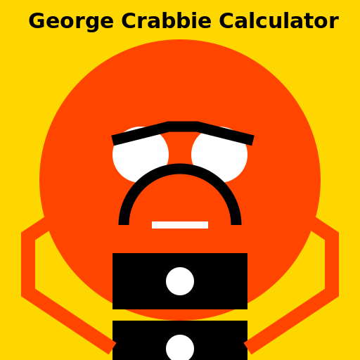 George Crabbie Calculator Logo - DrawGPT