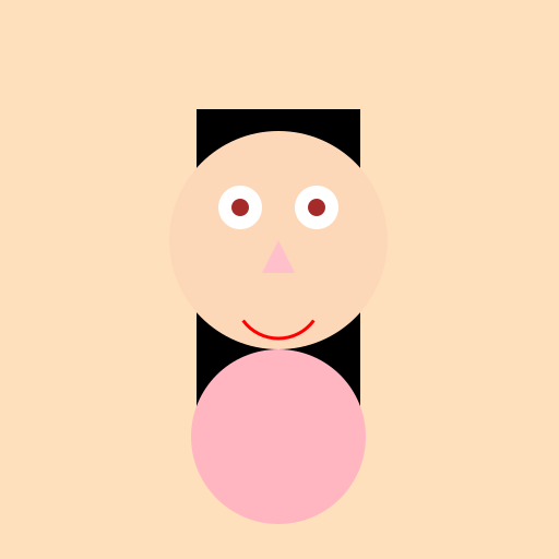 Woman with Black hair and enormous breasts - DrawGPT