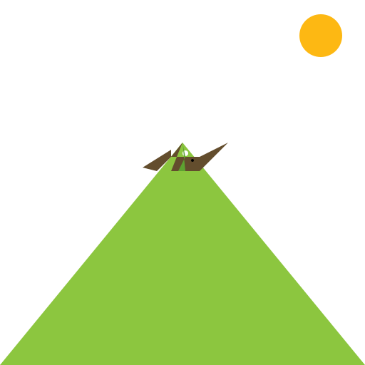 A Horse on a Hill - DrawGPT