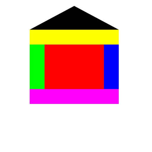Rectangular Prism with Triangle Inside - DrawGPT