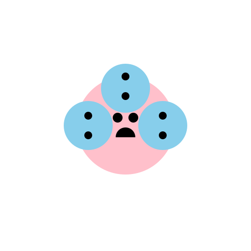 A Mom and Her Three Children - DrawGPT