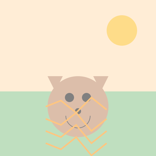 Anxious Canine Impressionism - DrawGPT