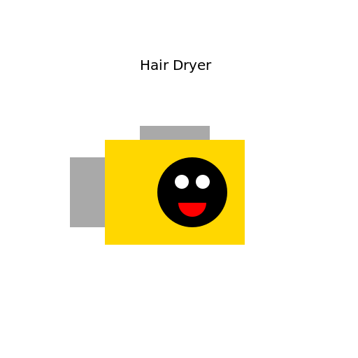 Hair Dryer Invention - 1890 - DrawGPT