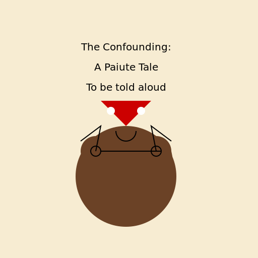 The Confounding: A Paiute Tale To be told aloud - DrawGPT