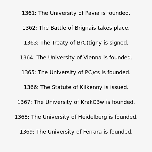 Events in 1361-1369 - DrawGPT