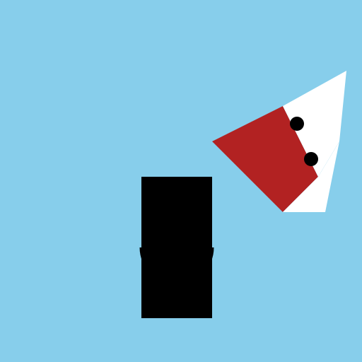 Eagle cover a man with his wings - DrawGPT