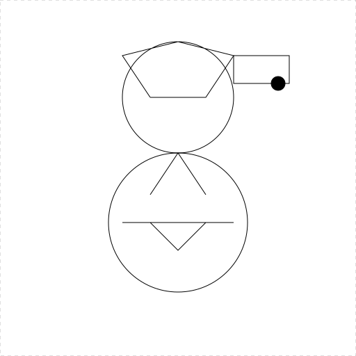 Penguin Playing Hockey with a Donkey (Pencil Sketch Style) - DrawGPT