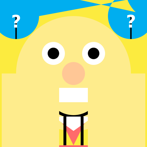 Spongebob Quiz Logo - DrawGPT