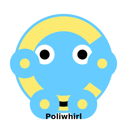 The Pokémon poliwhirl - DrawGPT