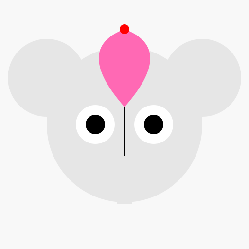 Cute Elephant with a Balloon - DrawGPT