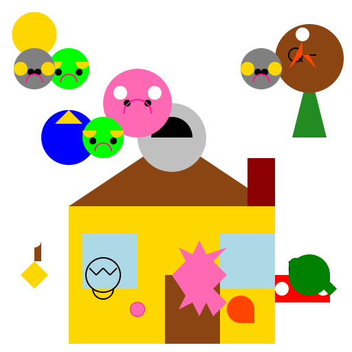 Quirky House - DrawGPT