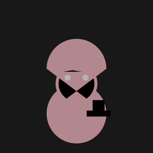 Anime Girl with a Magnum and Gas Mask in Dystopia - DrawGPT