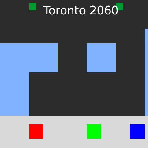 Drawing of Toronto in the Year 2060 - AI Prompt #10587 - DrawGPT