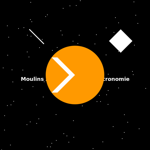 Logo for M.A.Y.A - Moulins Avermes Yzeure Astronomie - DrawGPT
