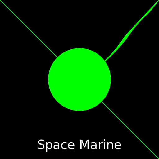 Mighty Sinews of Space Marines - DrawGPT