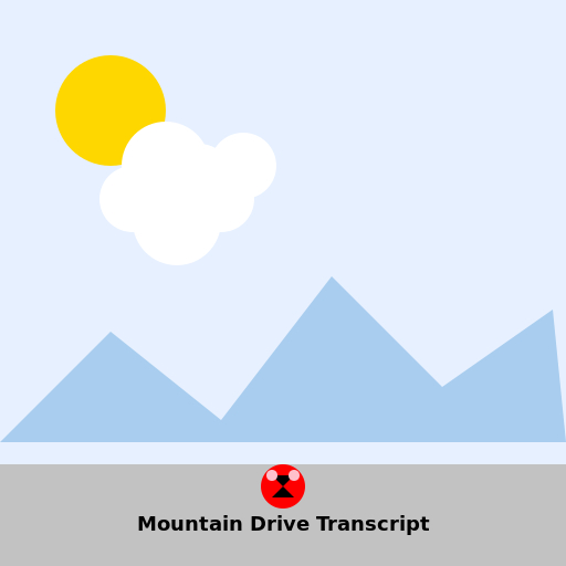 Mountain Drive Transcript Logo - DrawGPT