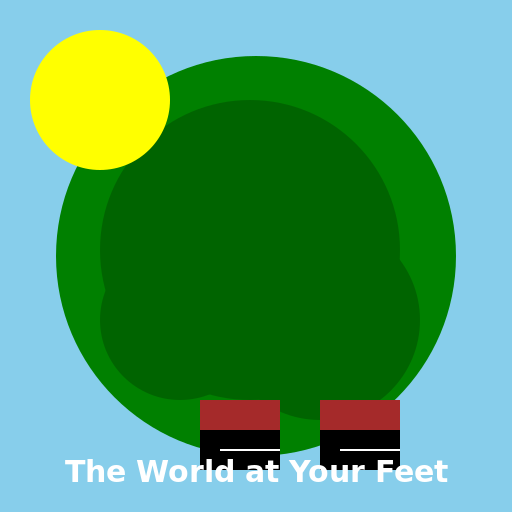 The World at Your Feet - DrawGPT