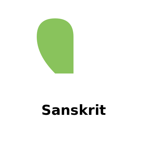 Tattoo ginkgo Sanskrit - DrawGPT