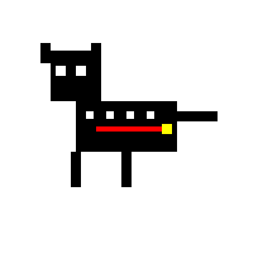 Playful Border Collie - DrawGPT