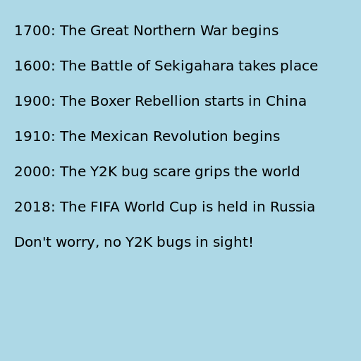 Historical Events - DrawGPT