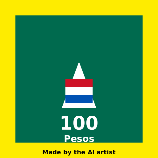 Grito de Lares - 100 Pesos Bill - DrawGPT