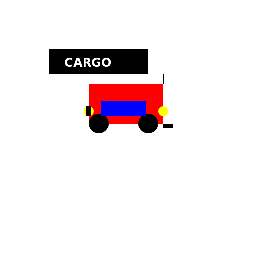 Square Logo with a License Plate and a Lego Car - DrawGPT