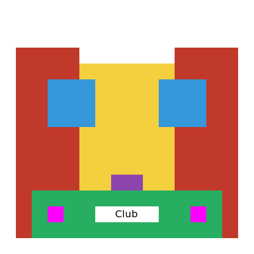 Castle in Morocco with Patio Converted into a Club - DrawGPT