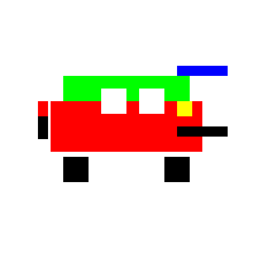 Colorful Car - DrawGPT