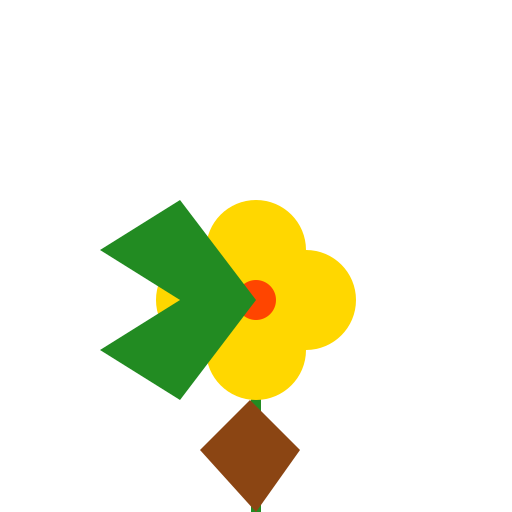 Flower with All Body Parts - DrawGPT