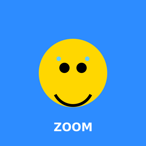 Crying Woman in a Zoom Logo - DrawGPT