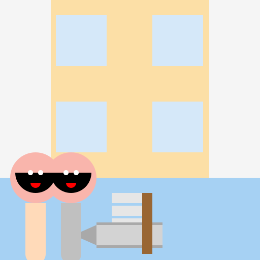 Happy Parents Cleaning at Home - DrawGPT