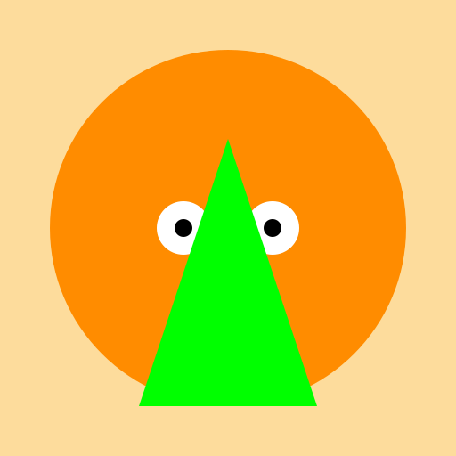 Fox with Triangle and Weed - DrawGPT